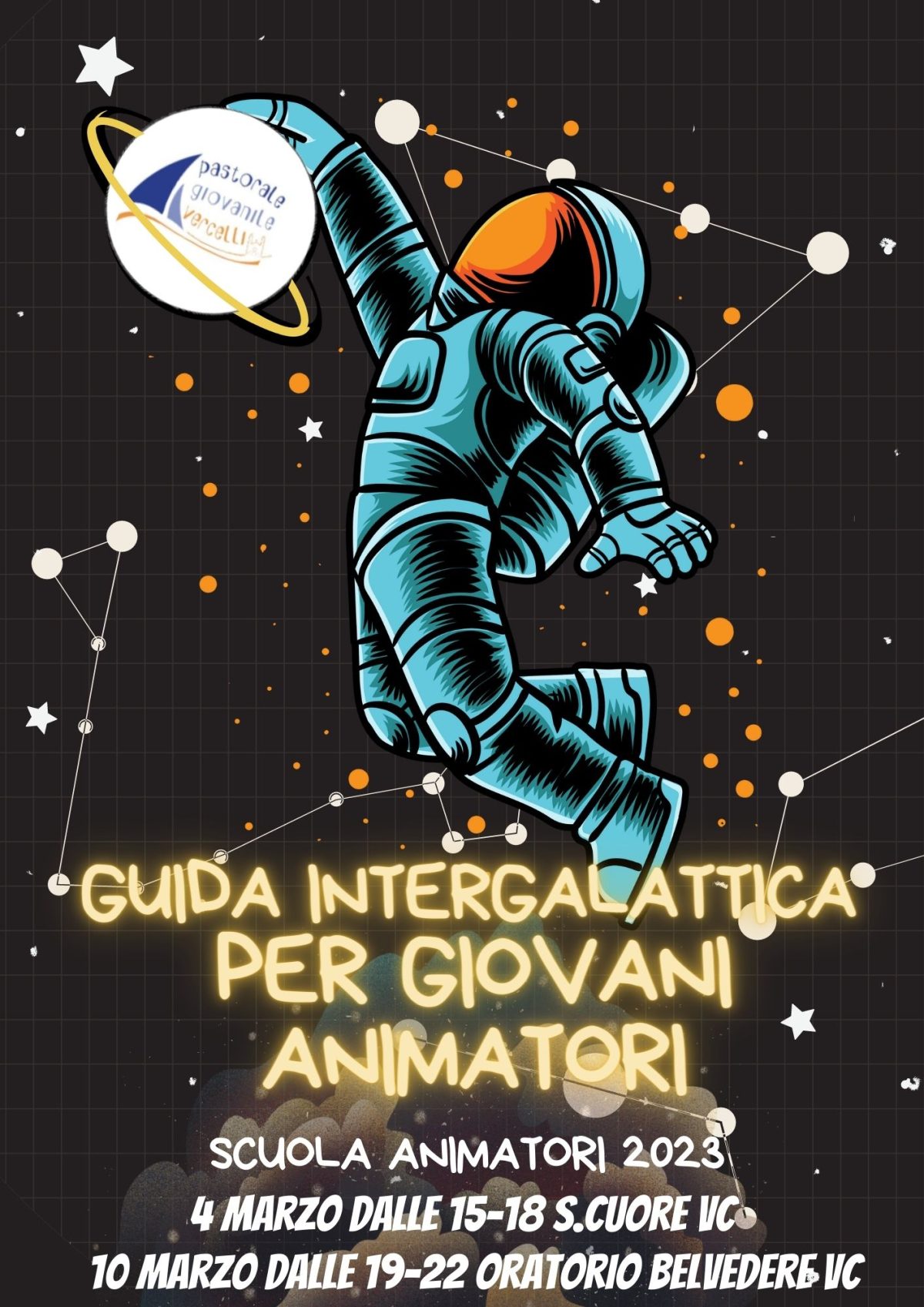 Locandina scuola animatori 2023